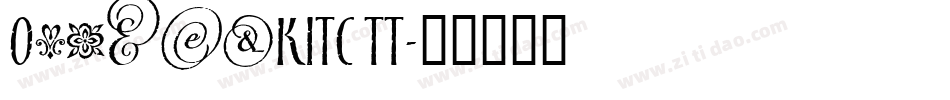 OutbackITC TT字体转换